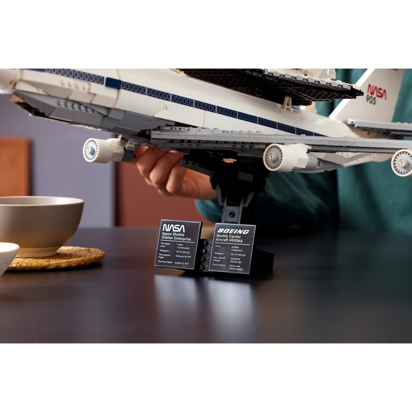 LEGO icons - shuttle carrier aircraft constructiespeelgoed (10360)