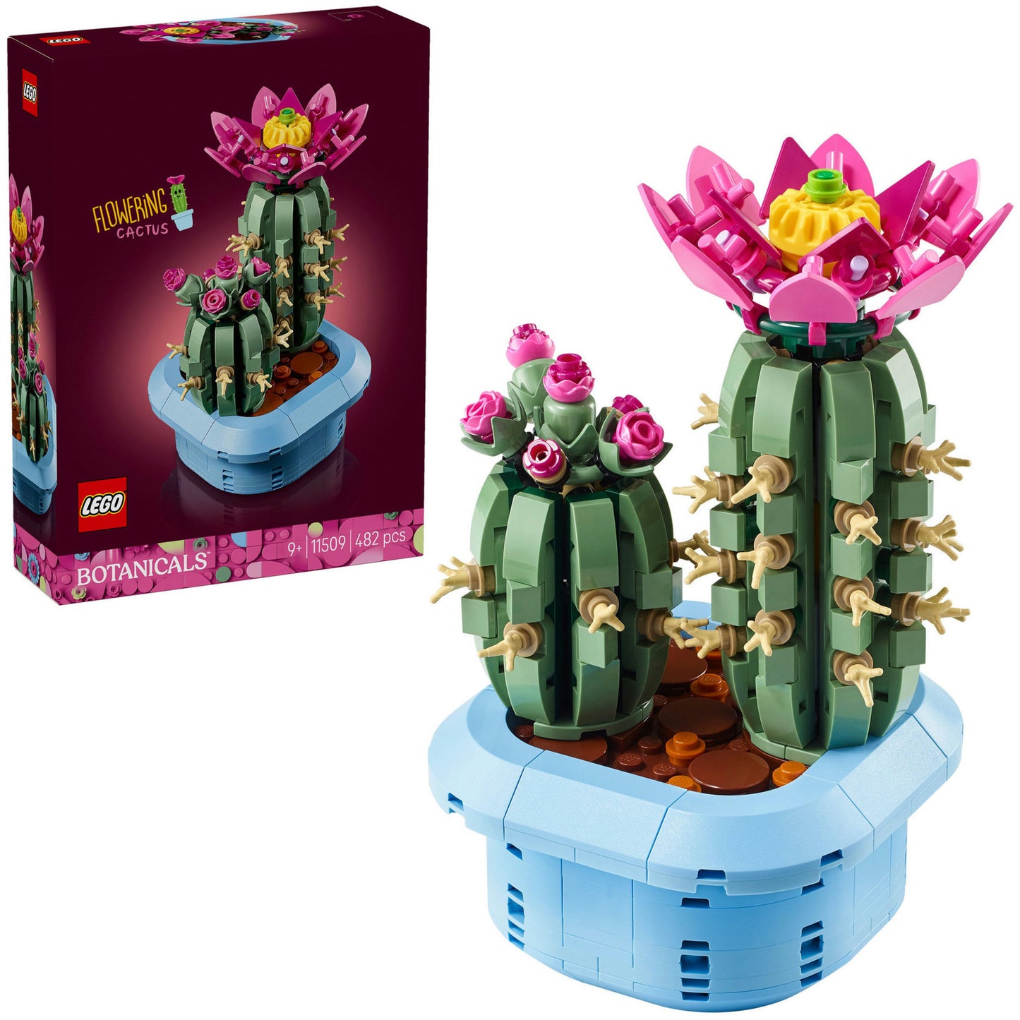 LEGO botanicals 11509 bloeiende cactus