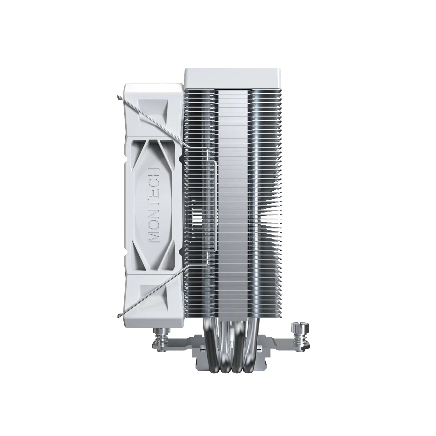 Montech nx400 cpu-koeler (zwart, 4-pin pwm)