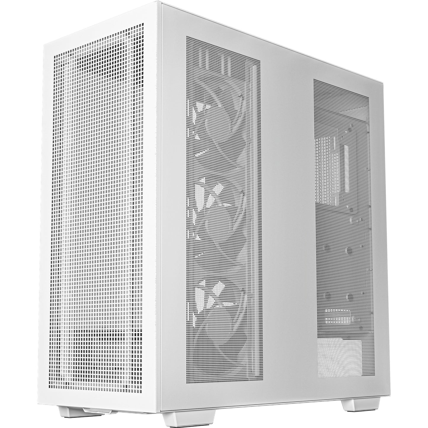DeepCool morpheus midi tower behuizing (wit | 4x usb-a | 1x usb-c | rgb | tempered glass)