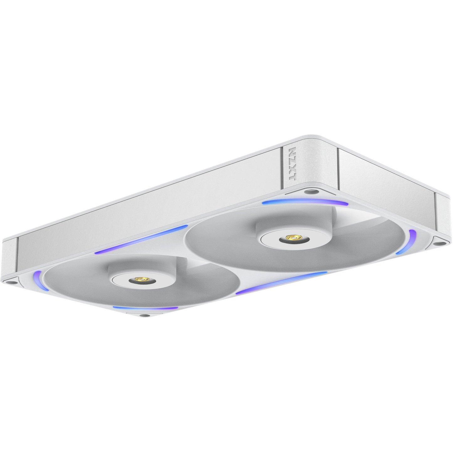 NZXT performance fan f280x rgb case fans (wit, 2 stuks, 280 x 140 x 30 mm, pwm)