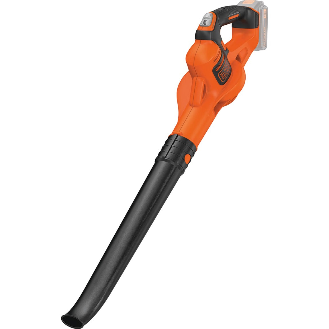 BLACK+DECKER gwc1820pcb powercommand boost accu bladblazer (oranje zwart, accu niet inbegrepen)