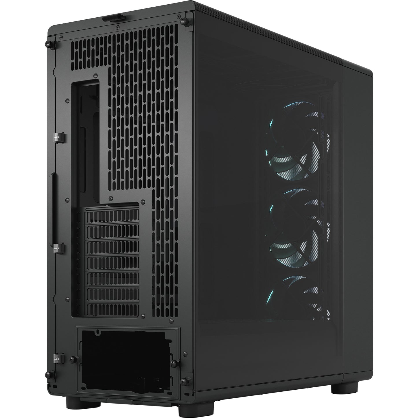 Fractal Design epoch xl tg rgb midi tower behuizing (zwart | 2x usb-a | 1x usb-c | rgb | tempered glass)