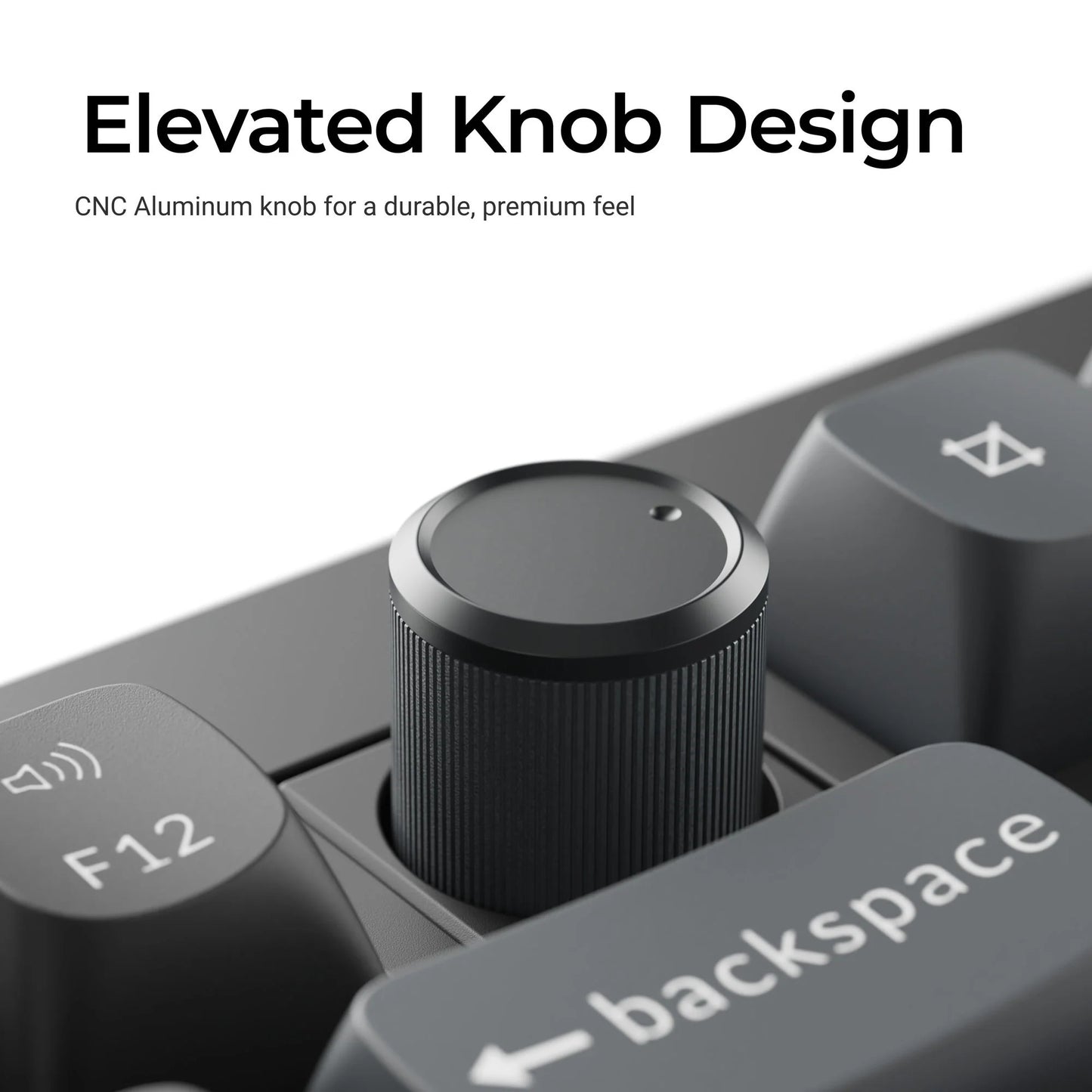 Keychron v6 ultra 8k wireless custom mechanical keyboard (zwart, us lay-out (qwerty), silk pom red, 100%, rgb, hot swap, 2.4 ghz | bluetooth 5.3 | usb-c)