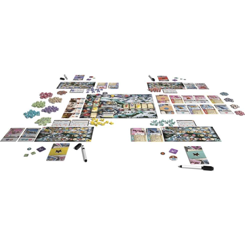 European Player Network The Fox Experiment Bordspel (Engels, 1 - 4 spelers, 60 minuten, Vanaf 10 jaar)