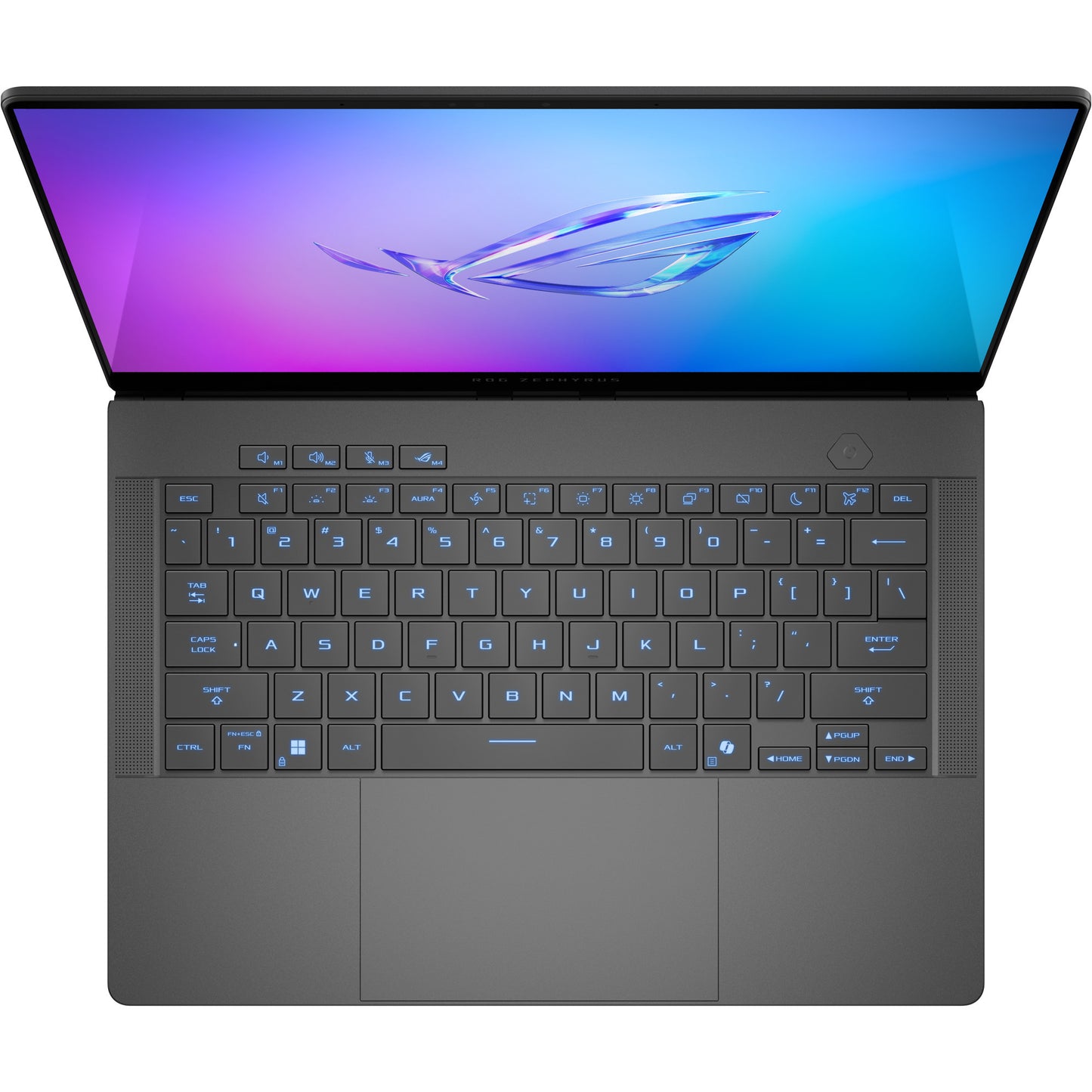 ASUS rog zephyrus g14 ga403up-qs005w 14 copilot+ gaming laptop (grijs | ryzen 9 270 | rtx 5070 | 32 gb | 1 tb ssd | oled)