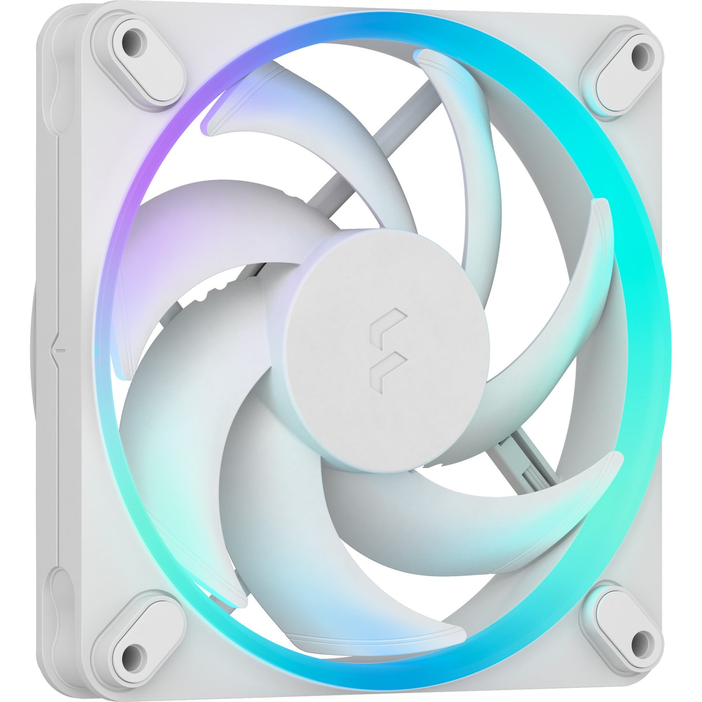 Fractal Design momentum 12 rgb case fan (wit, 120 x 120 x 25 mm, pwm)