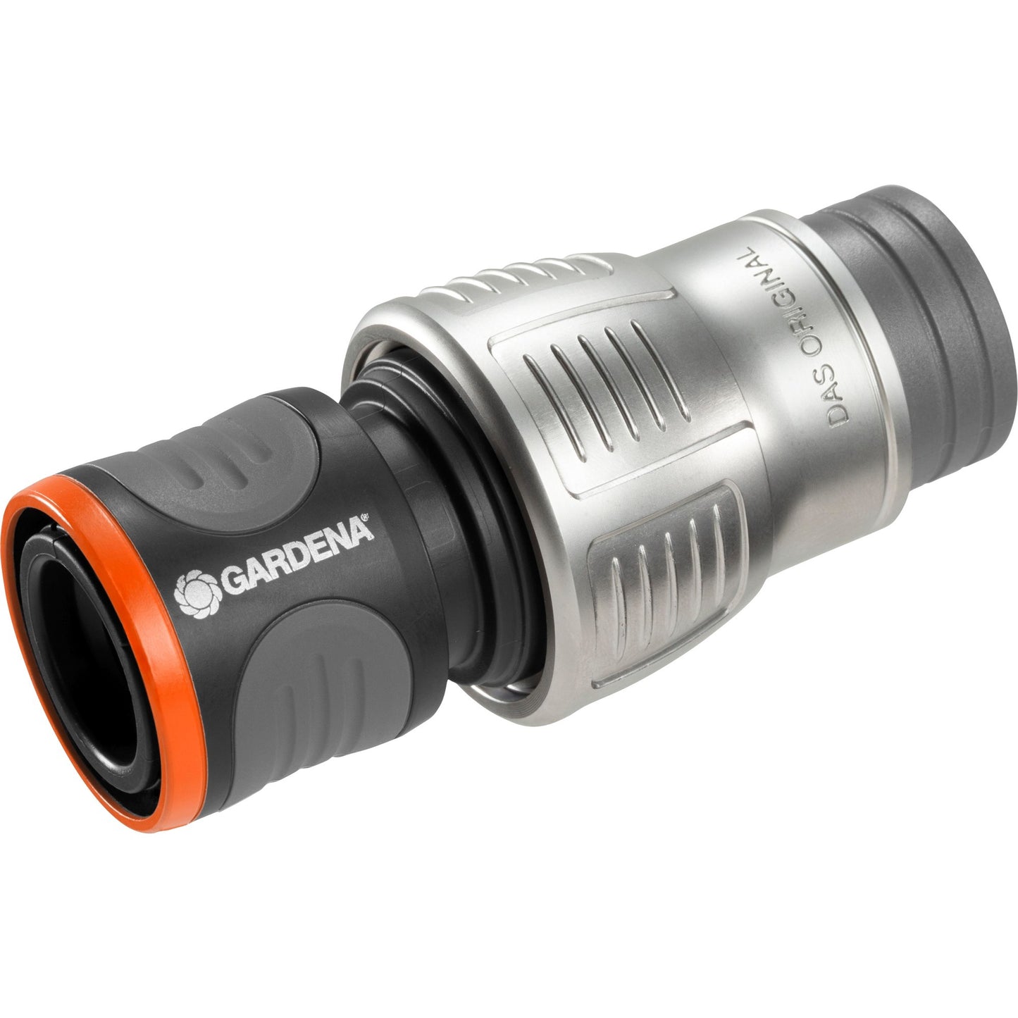 GARDENA premium slangstuk 19 mm (3 4 ) (grijs zilver, 18256-20)