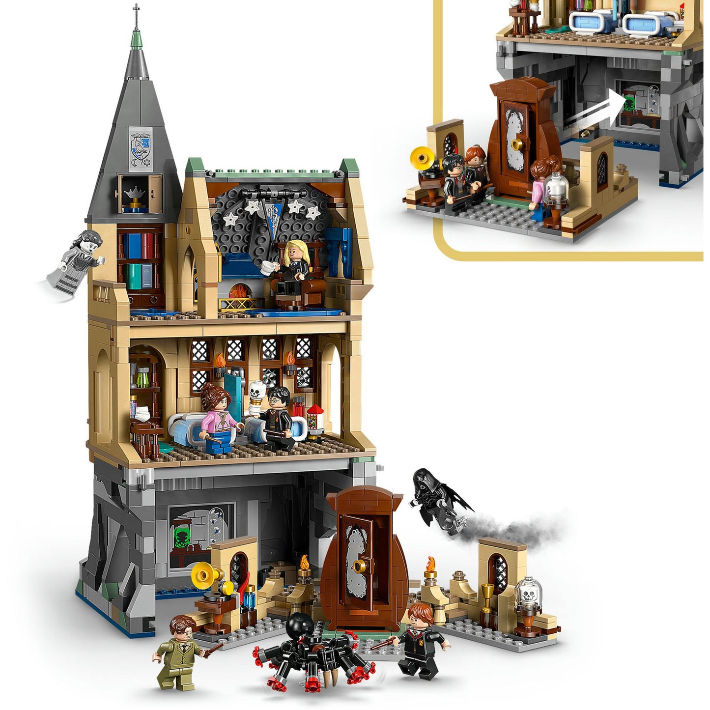 LEGO harry potter - kasteel zweinstein: ziekenzaal constructiespeelgoed (76463)