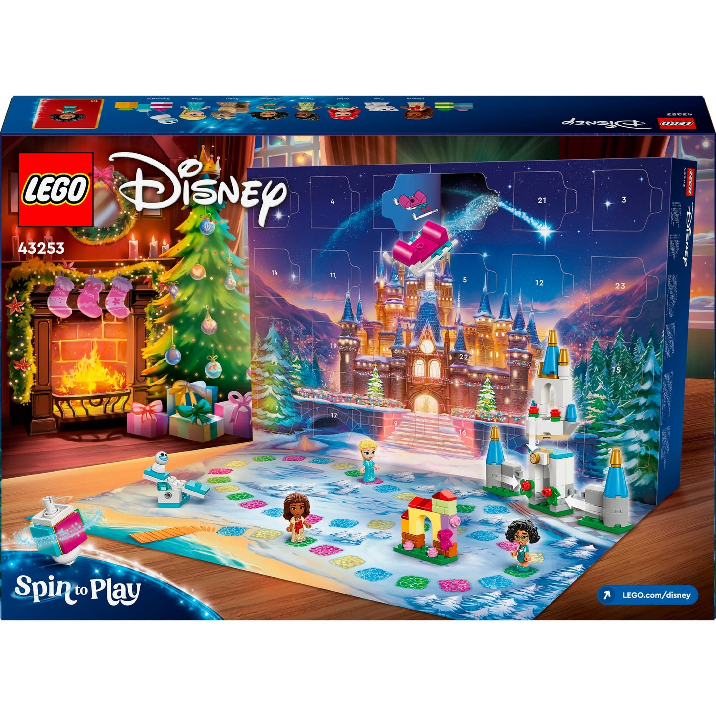LEGO disney princess 43253 adventkalender 2024