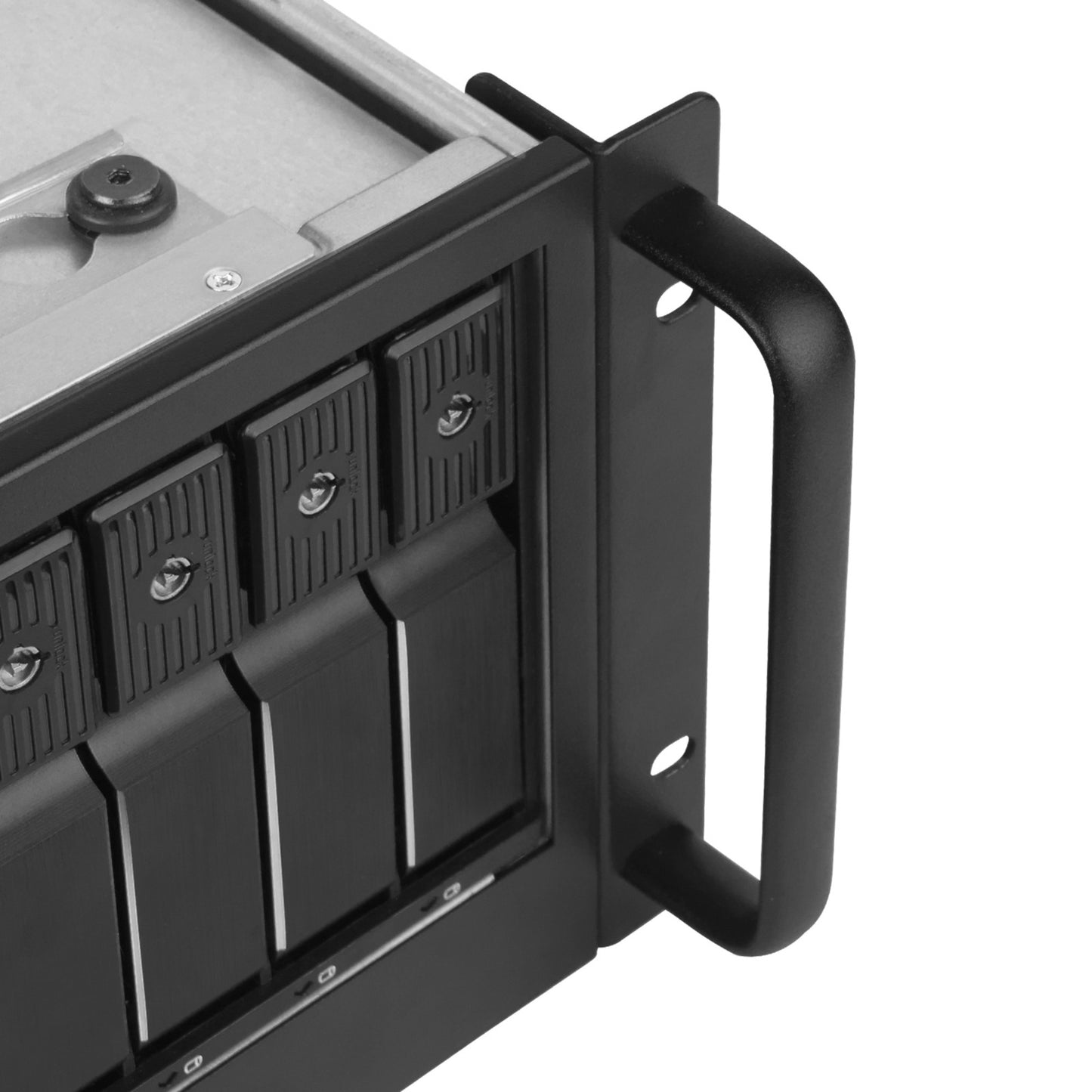 SilverStone rm41-h08 rack behuizing (zwart | 2x usb-a 3.2 (5 gbit s))