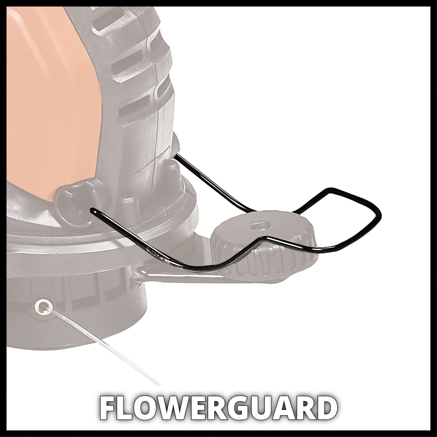 EINHELL grastrimmer gc-et 4530 kit (rood zwart)