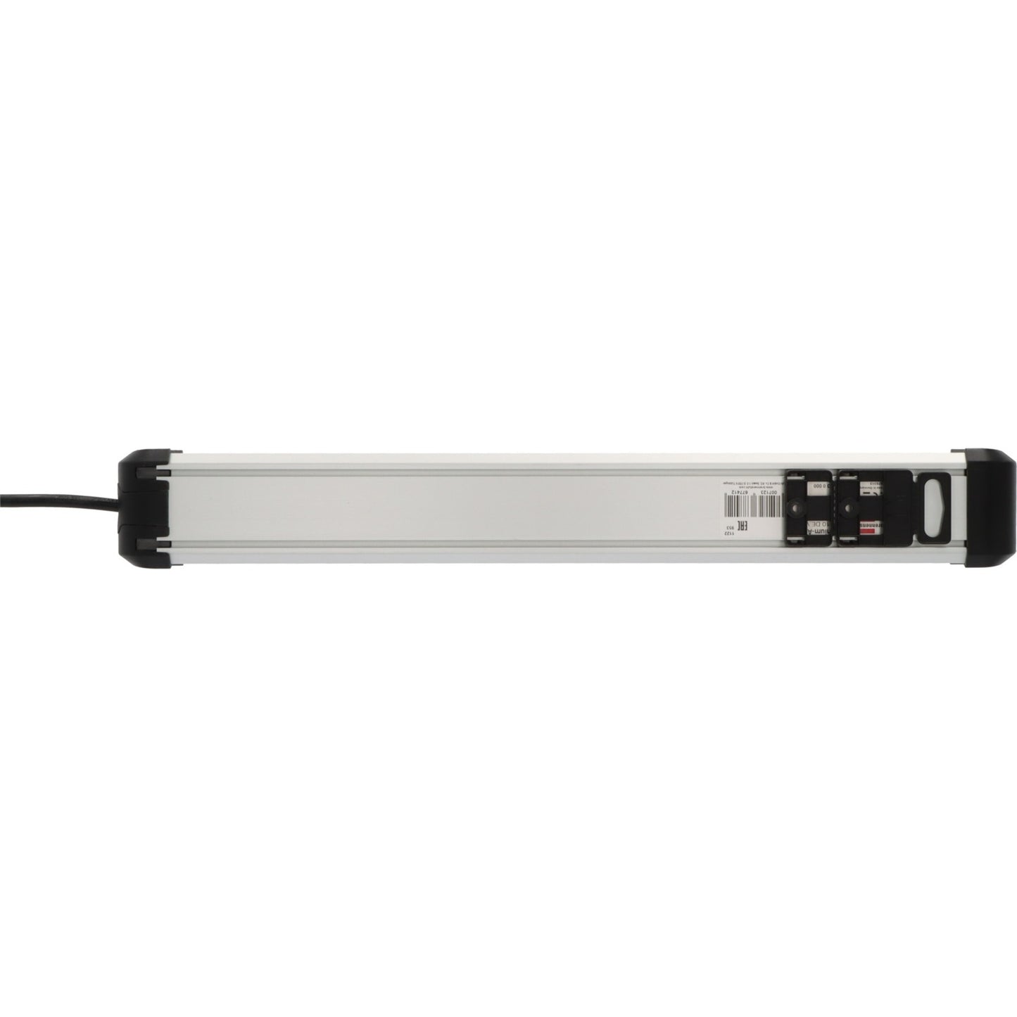 Brennenstuhl premium-alu-line stekkerdoos 10-voudig schakel stekkerdoos (zwart zilver)