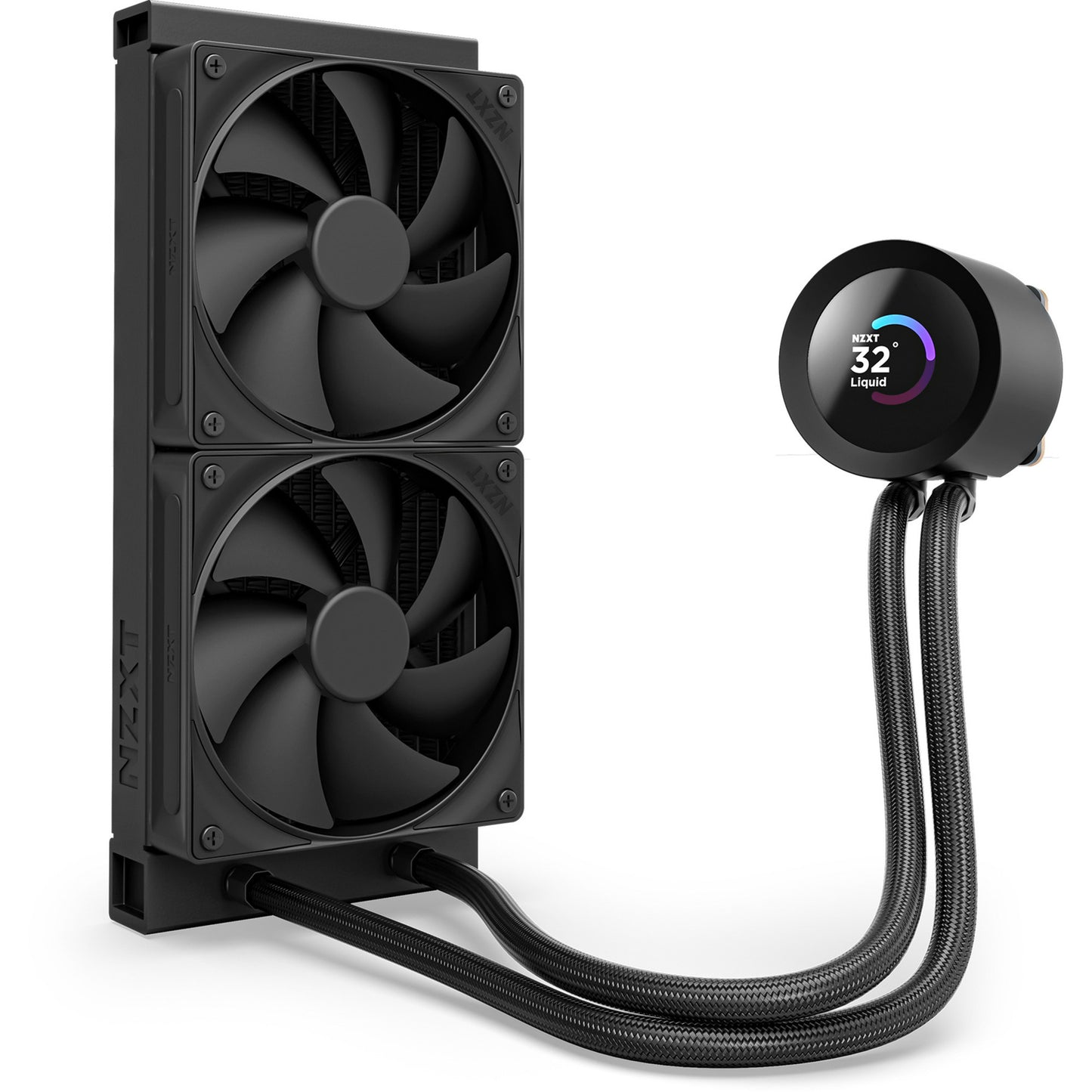 NZXT kraken plus 240 waterkoeling (zwart)
