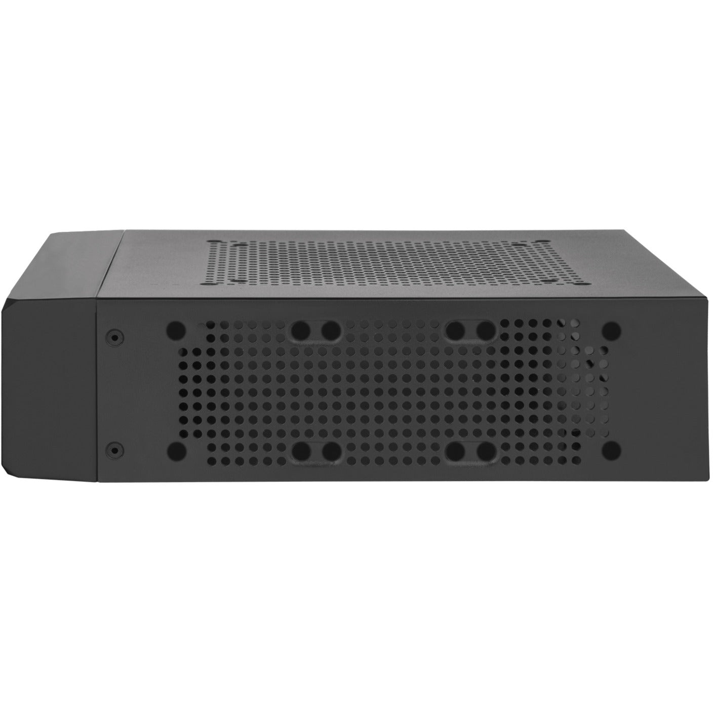 SilverStone sst-ml10b htpc behuizing (zwart | 2x usb-a)