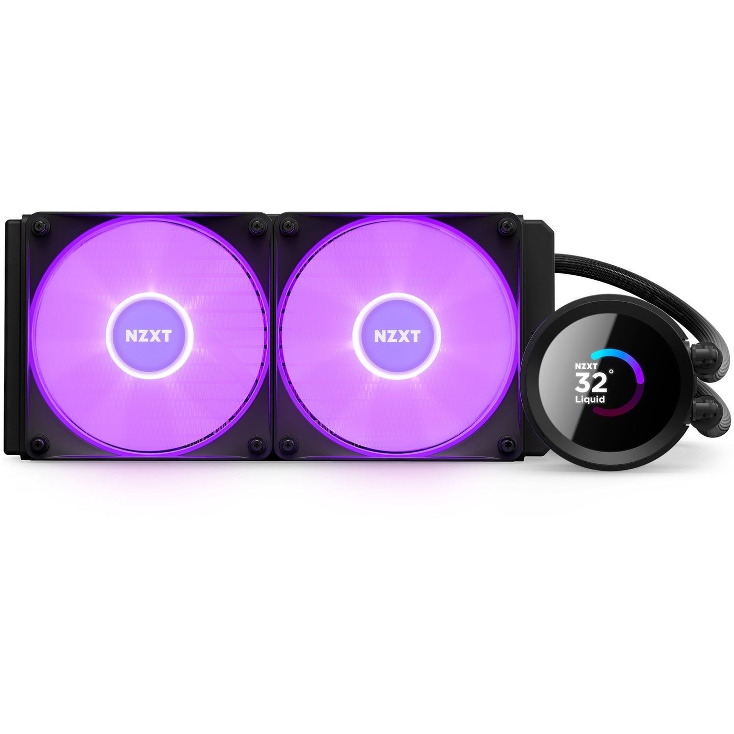 NZXT kraken 240 rgb waterkoeling (zwart)