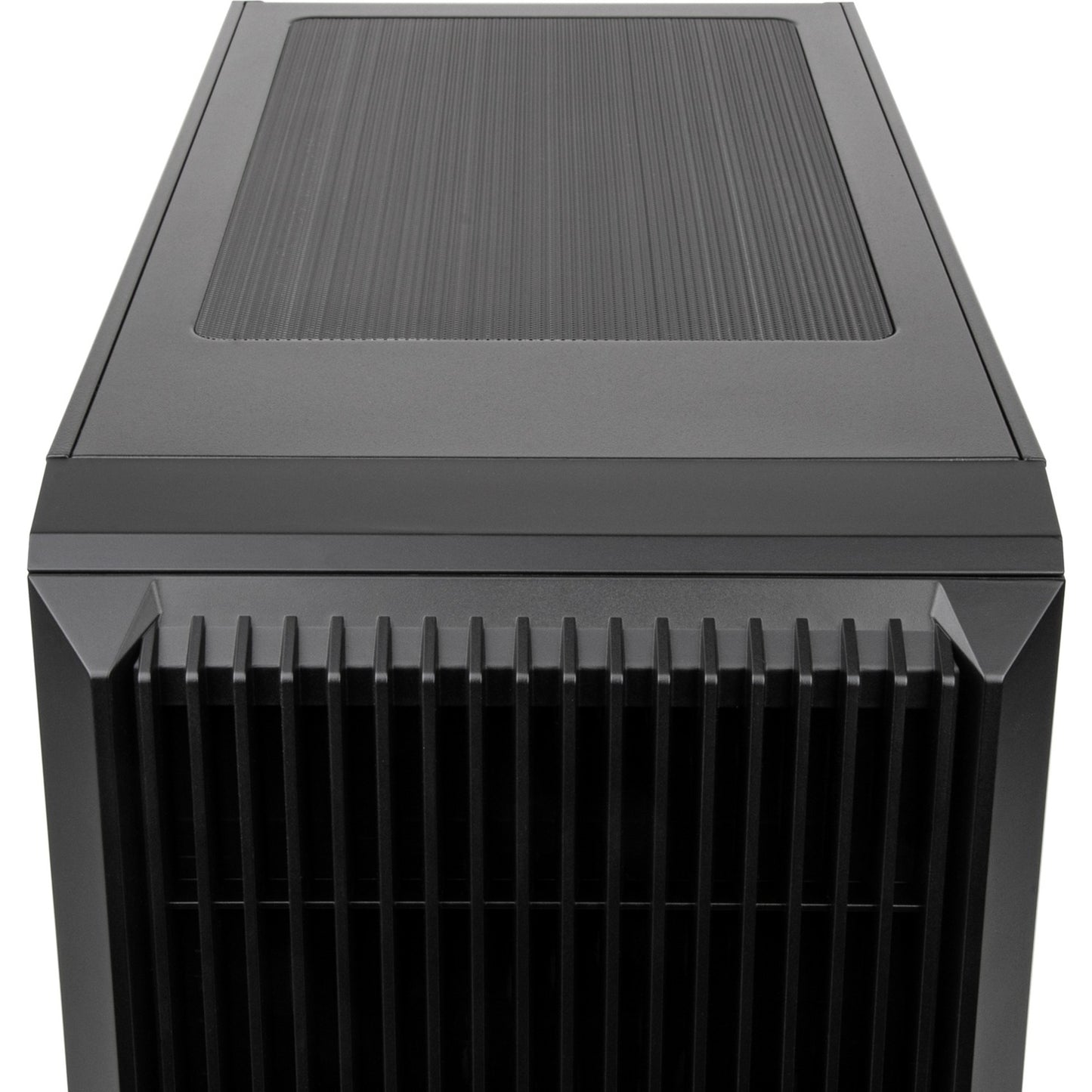 SilverStone cs382 mini tower behuizing (zwart | 2x usb-a | 1x usb-c)