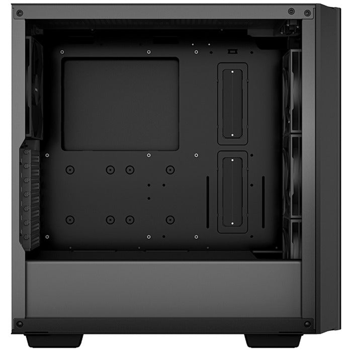 DeepCool cg540 midi tower behuizing (zwart | 2x usb-a | window)