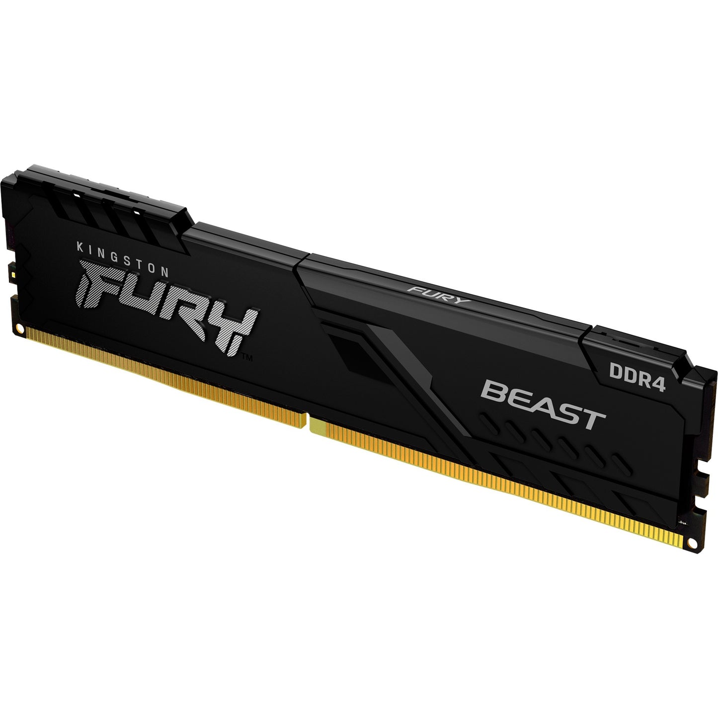Kingston FURY beast 8 gb ddr4-3200 (1x 8 gb) werkgeheugen (zwart, kf432c16bb 8, xmp 2.0)