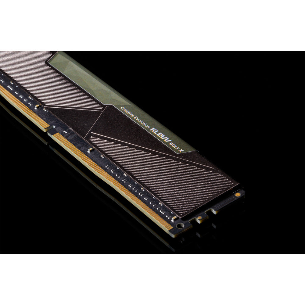 KLEVV bolt x 16 gb ddr4-3200 (2x 8 gb) werkgeheugen (zwart, kd48gu880-32a160u, xmp 2.0)