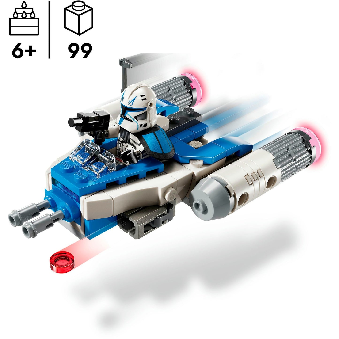 LEGO star wars 75391 captain rex y-wing microfighter