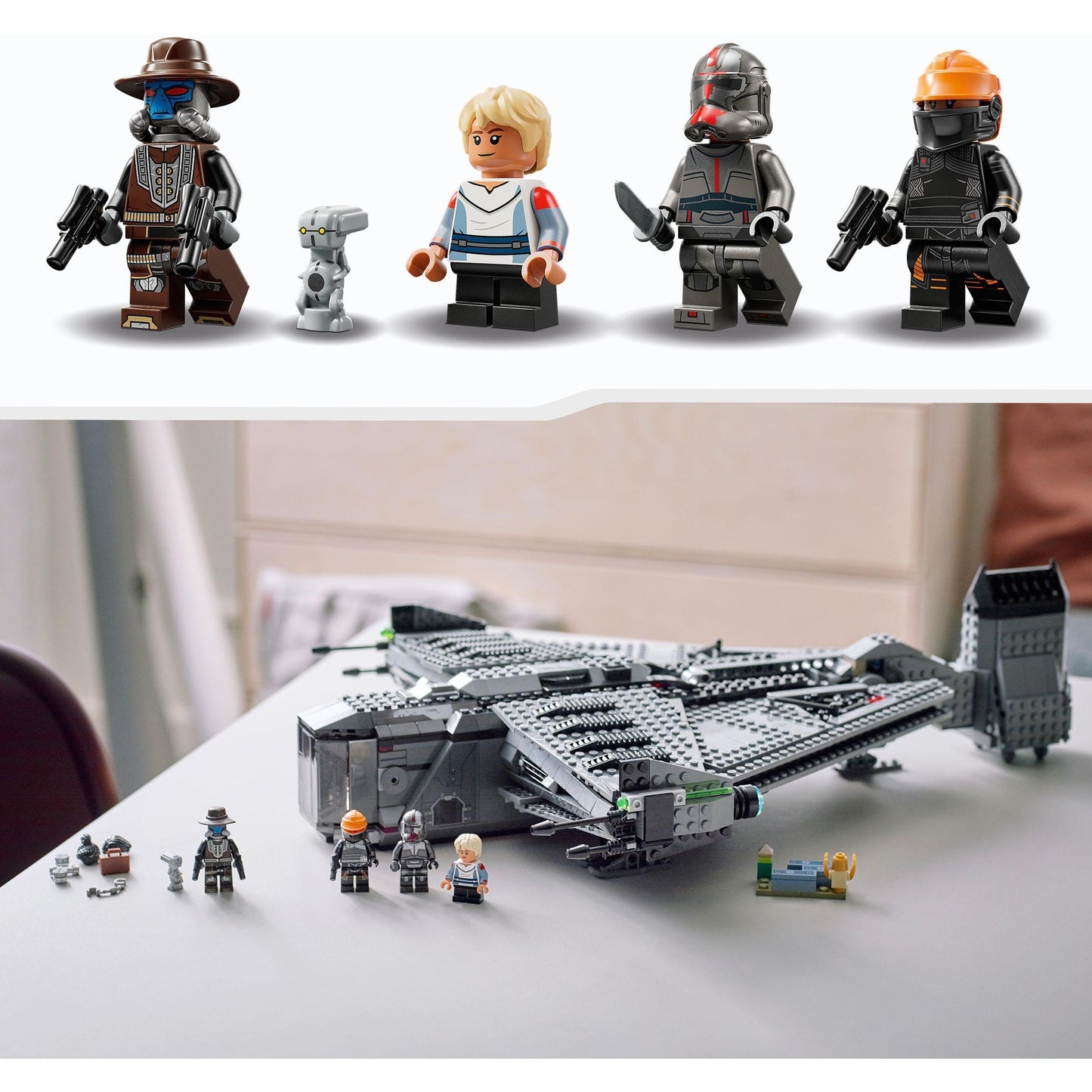 LEGO star wars - the justifier constructiespeelgoed (75323)