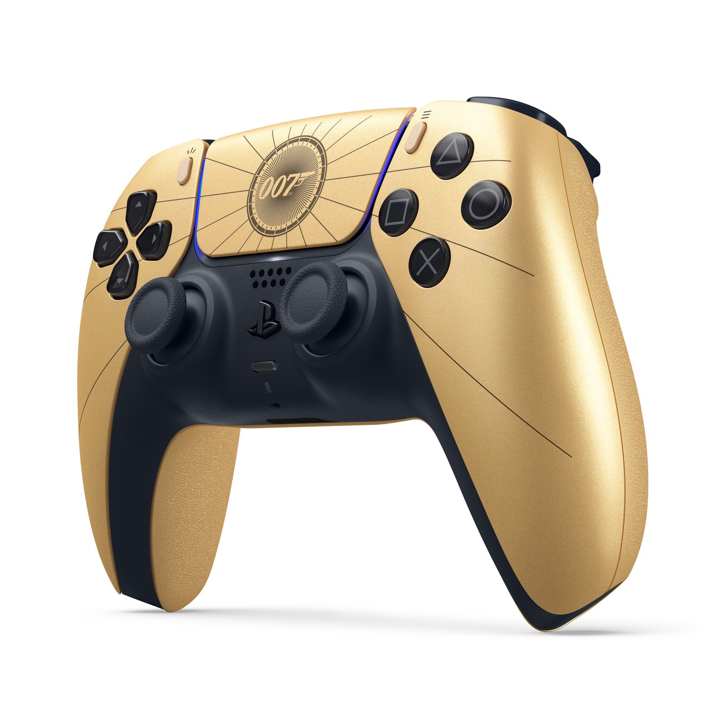 Sony Interactive Entertainment dualsense draadloze controller – 007 first light limited edition (goud zwart, voor playstation 5)