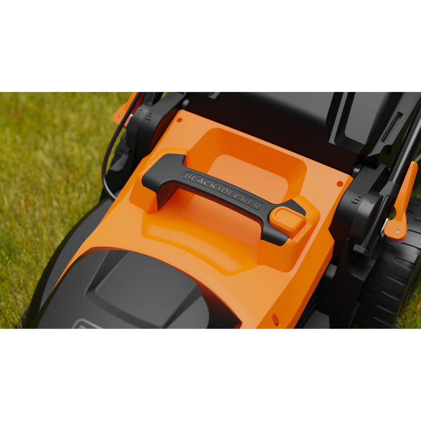 BLACK+DECKER bemwp400 grasmaaier (oranje zwart, 40cm, 1800w)