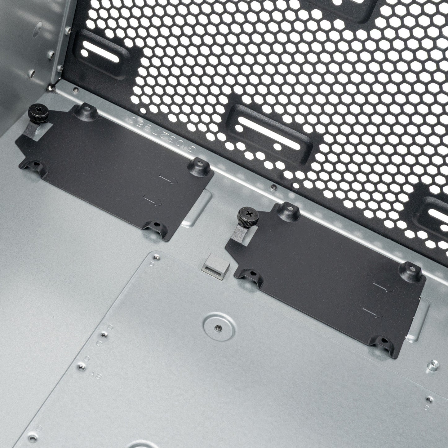 SilverStone rm4a rack behuizing (zwart | 4u | usb-c)