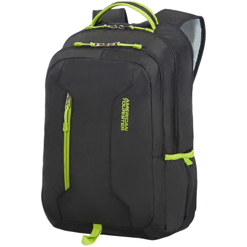 Samsonite American Tourister Urban Groove 4 rugzak 15.6 inch (Zwart lichtgroen)