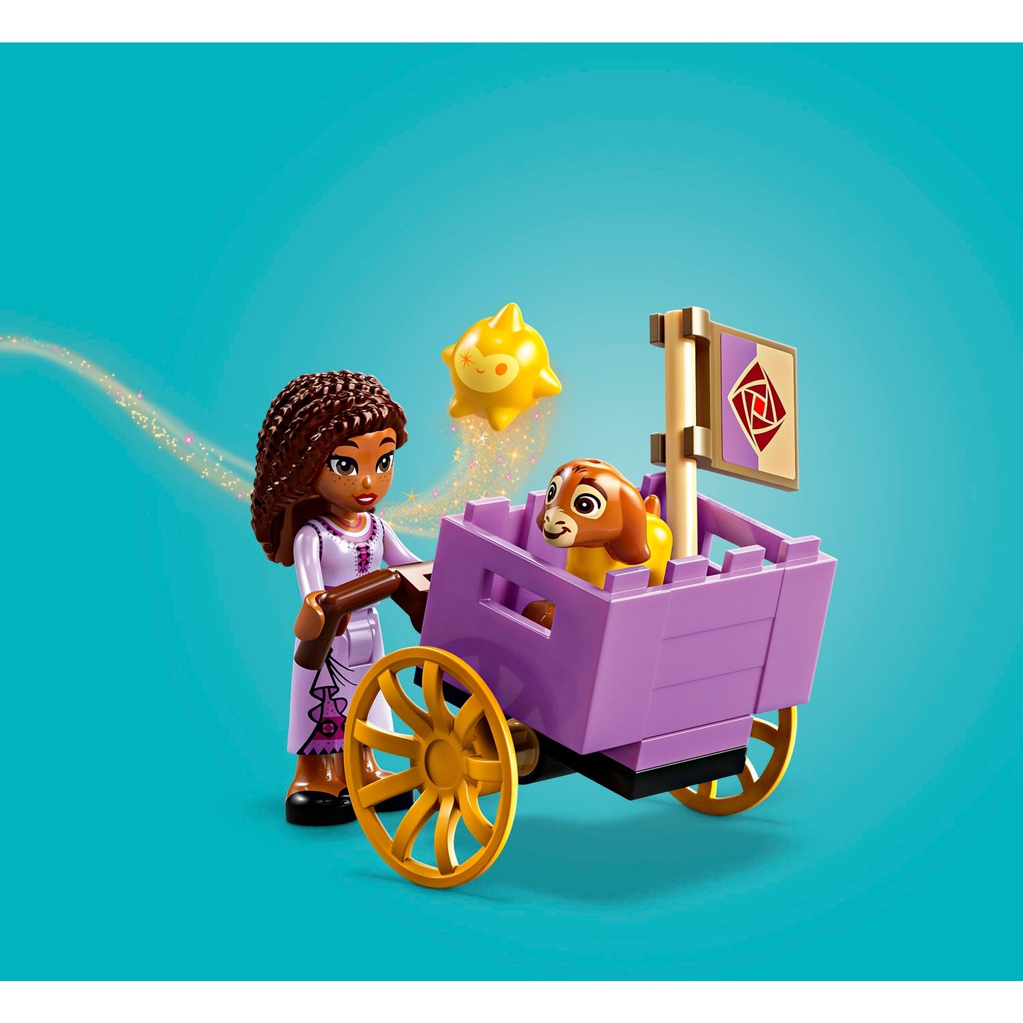 LEGO disney - asha in de stad rosas constructiespeelgoed (43223)