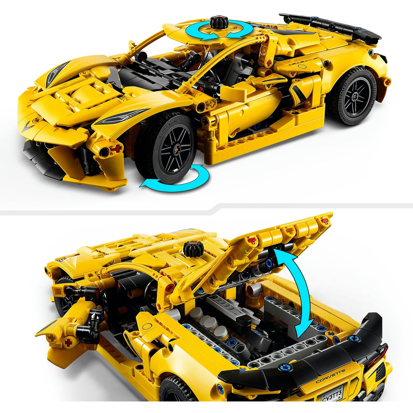LEGO technic 42205 chevrolet corvette stingray