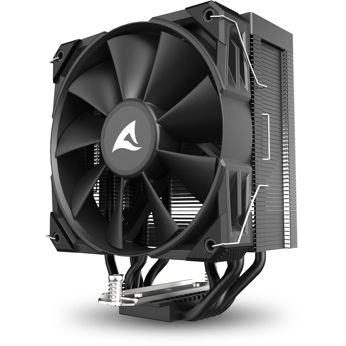Sharkoon a50 cpu-koeler (zwart, 4-pins pwm fan-connector)