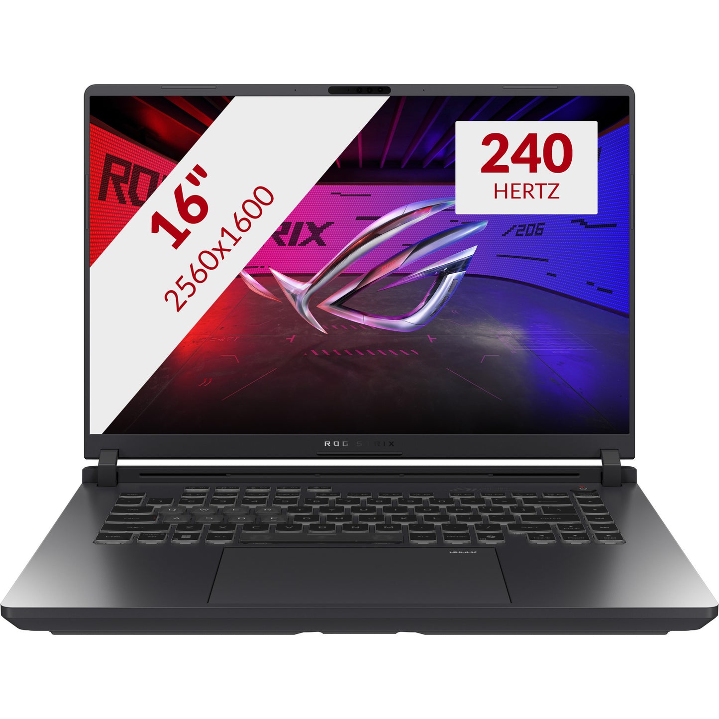 ASUS rog strix g16 g615jmr-s5020w 16 gaming laptop (grijs | core i7-14650hx | rtx 5060 | 16 gb | 1 tb ssd)