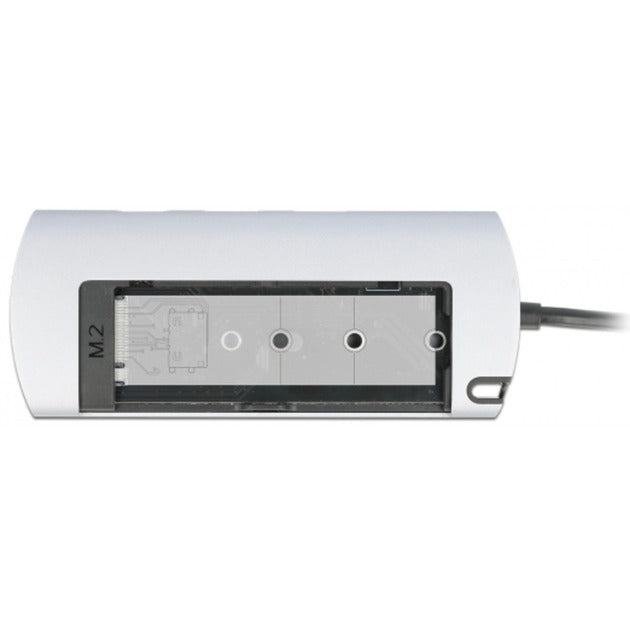 DeLOCK usb type-c docking station met m.2 slot (grijs)
