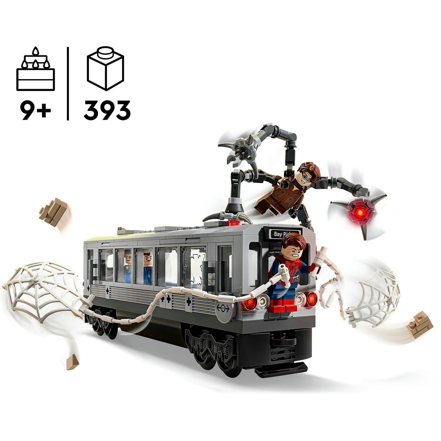 LEGO super heroes marvel 76321 spider-man vs doc ock metroscene