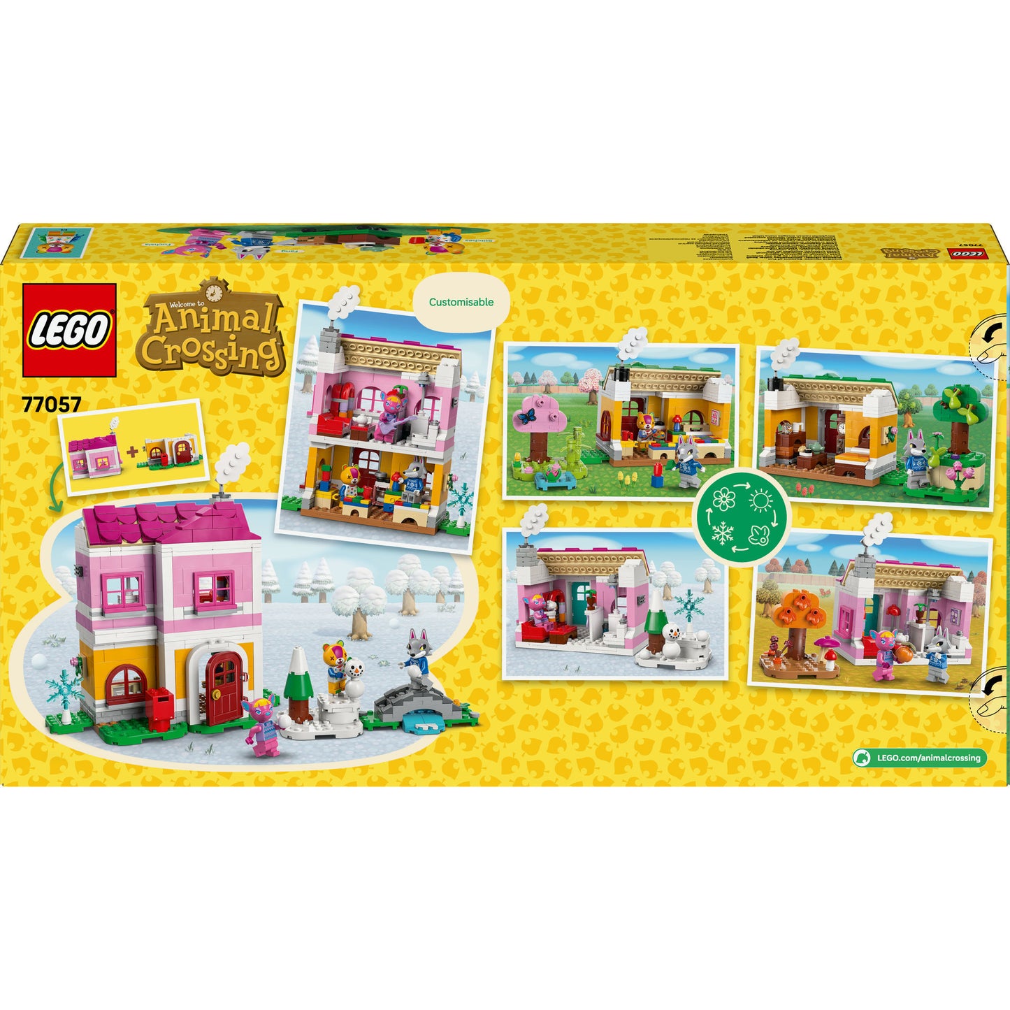 LEGO animal crossing 77057 creatieve huizen