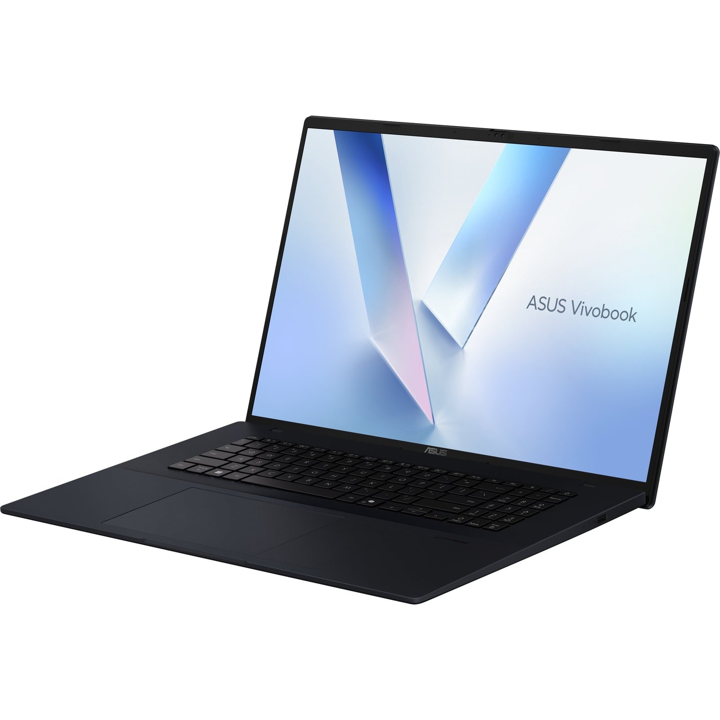 ASUS vivobook 18 m1807ha-s8022w 18.4 copilot+ laptop (donkerblauw | ryzen 7 260 | radeon 780m | 32 gb | 1 tb ssd)