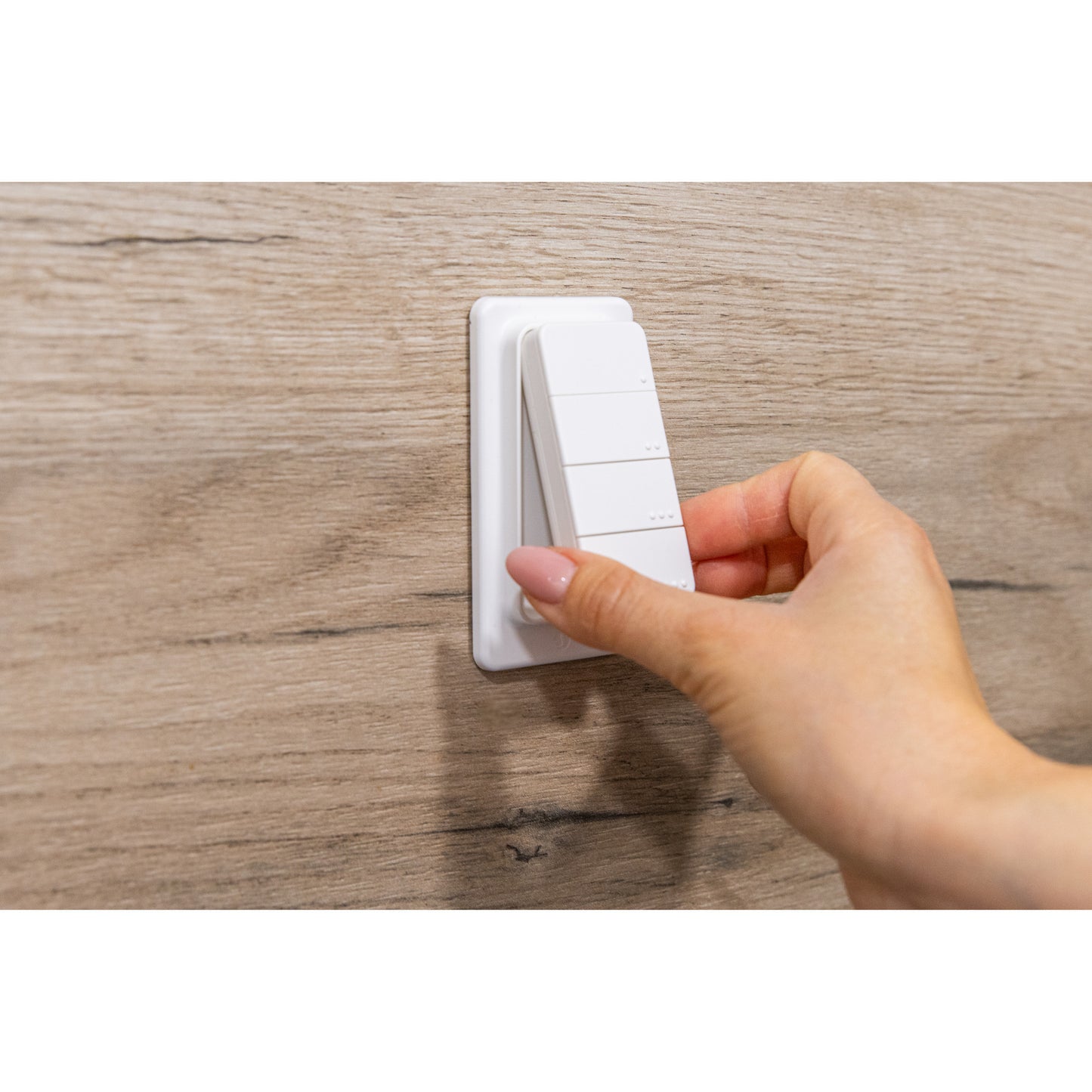 Shelly blu rc button 4 zb afstandsbediening (wit, bluetooth 5 (le), zigbee)