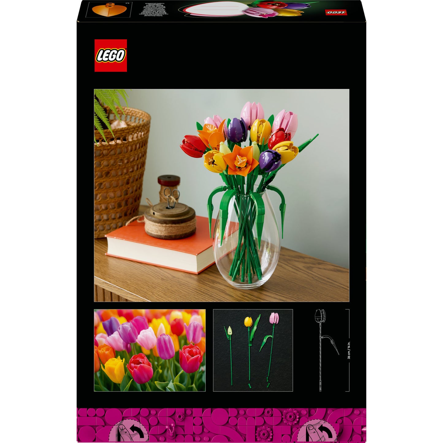 LEGO the botanical collection - boeket met tulpen constructiespeelgoed (11501)