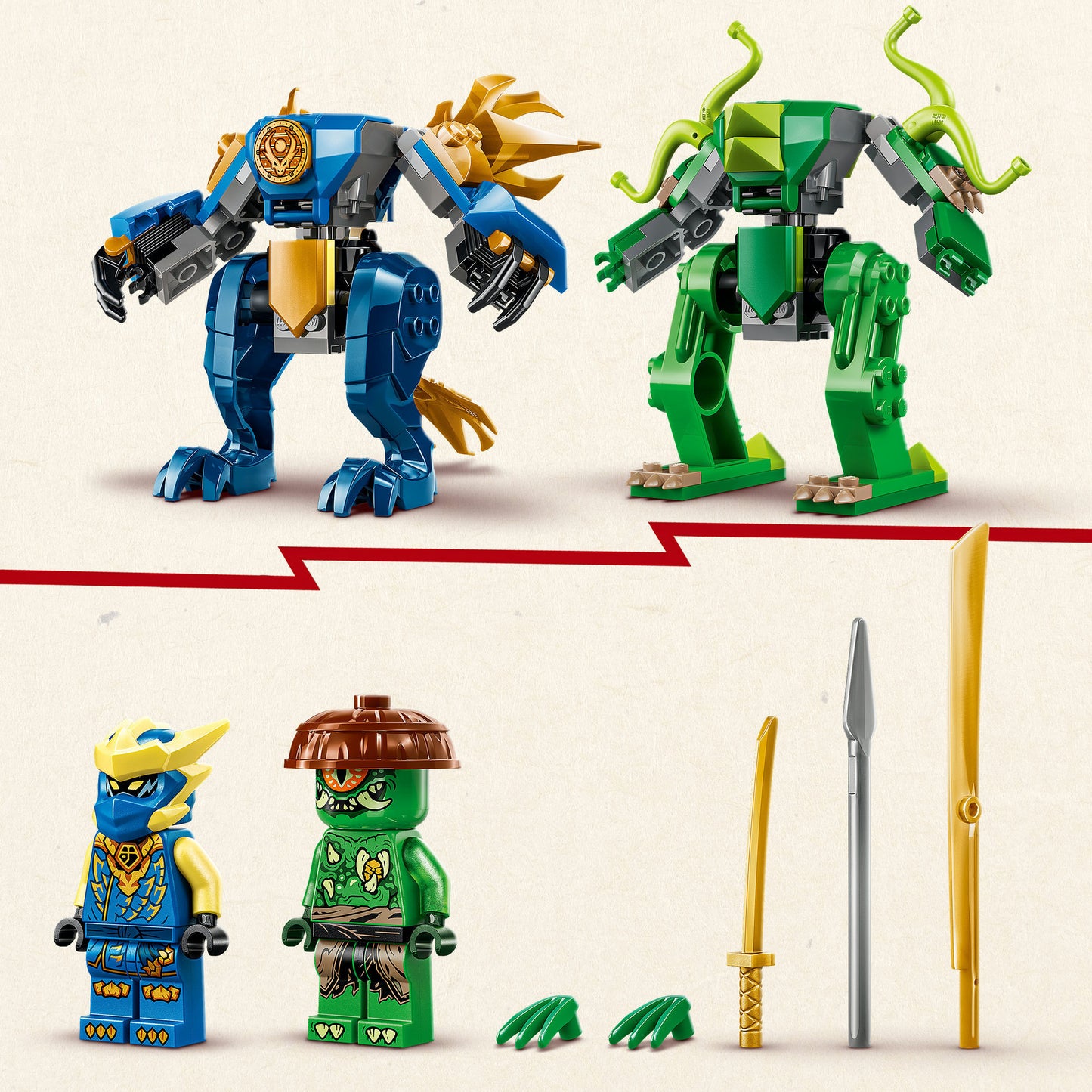 LEGO ninjago 71853 jay's drakenmechastrijd