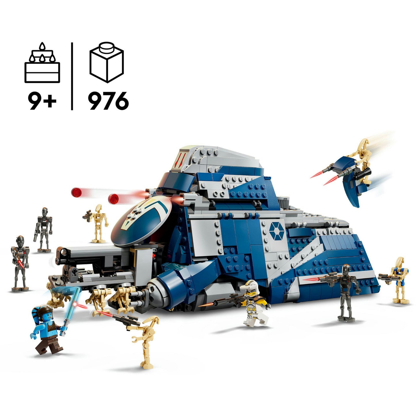 LEGO star wars - slag om felucia separatist mtt constructiespeelgoed (75435)