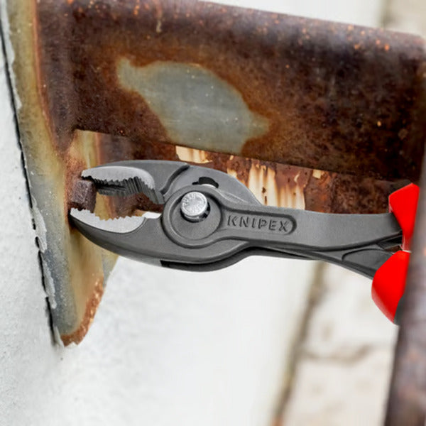 KNIPEX twingrip voorgrijptang 82 02 200 (rood blauw)