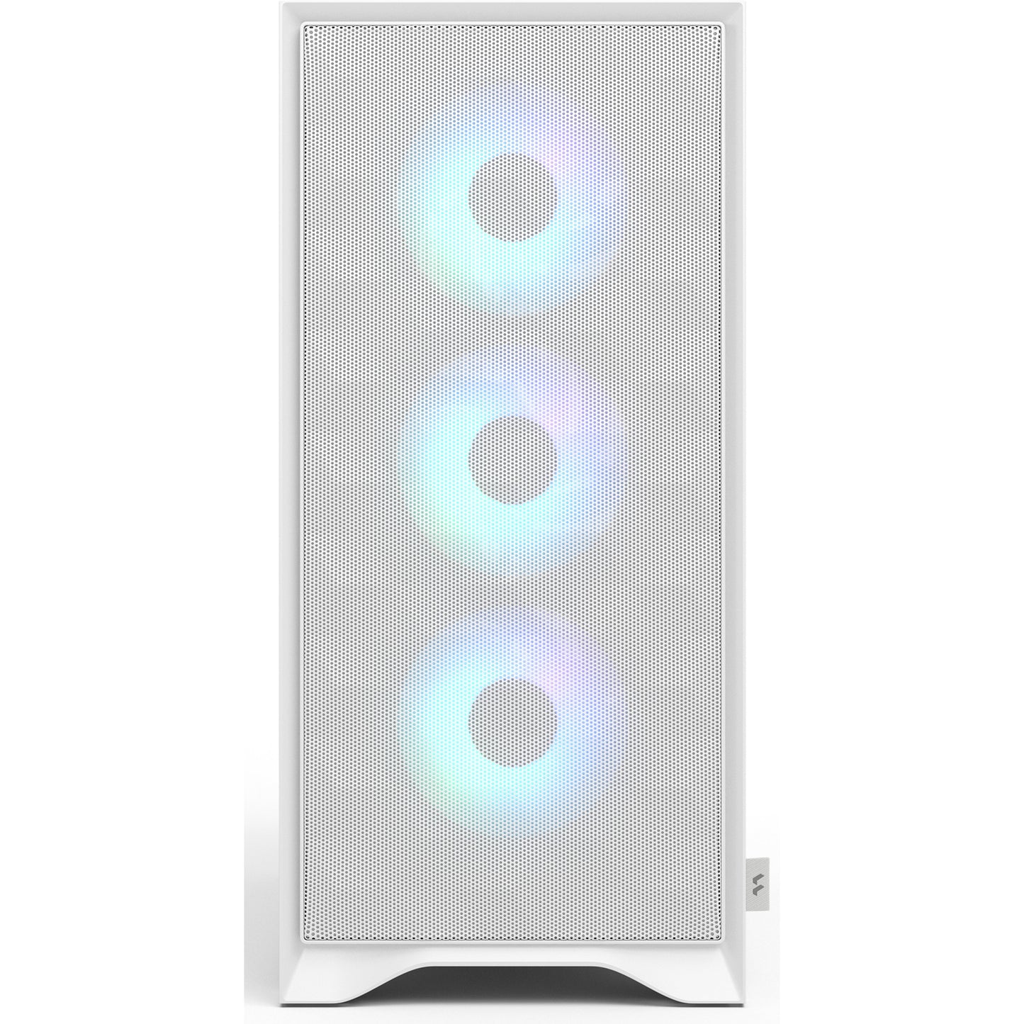 Fractal Design pop 2 air rgb midi tower behuizing (wit | 1x usb-a | 1x usb-c | rgb | tempered glass)