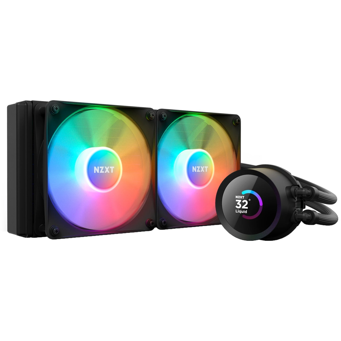 NZXT kraken 240 rgb waterkoeling (zwart)