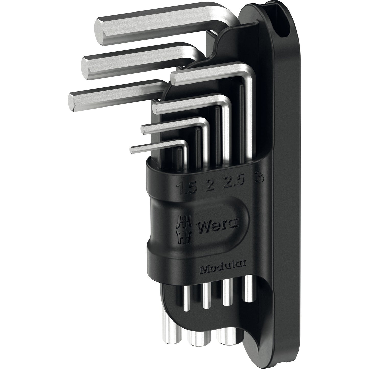 Wera tool-check modular set imperial 1, 50‑delig bitset (zwart groen)