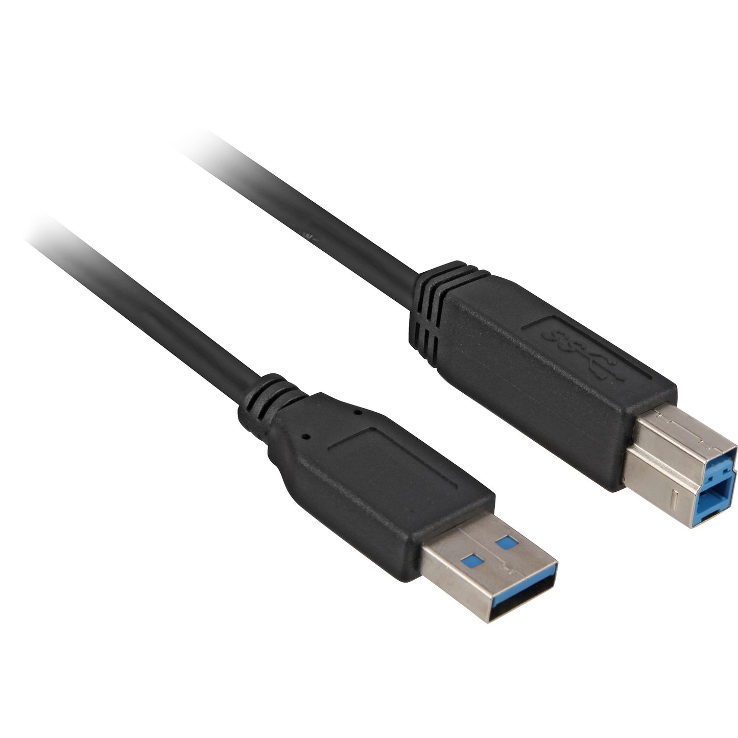 Sharkoon usb-a 3.0 > usb-b kabel (zwart, 3 meter)