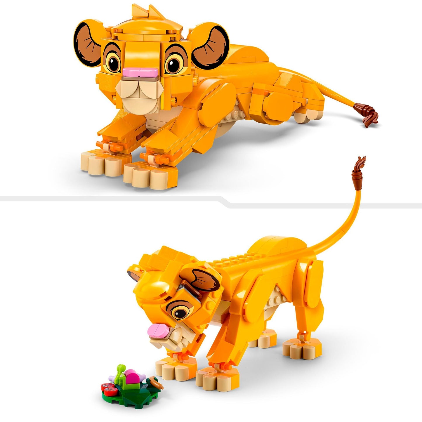 LEGO disney classic - simba de leeuwenkoning als welp constructiespeelgoed (43243)
