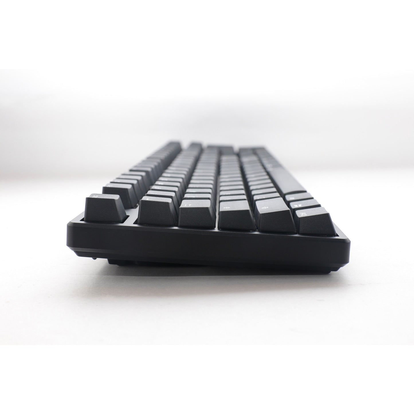 Ducky origin phantom black mechanisch toetsenbord (zwart, us lay-out (qwerty), cherry mx red, 100%, hot swap, pbt double-shot keycaps)