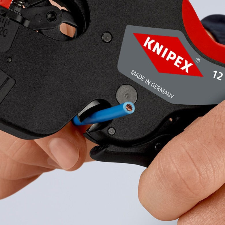 KNIPEX nexstrip striptang (zwart rood)
